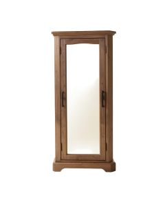 Cokato Free Standing Jewelry Armoire With Mirror