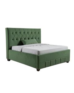 Brittany Tufted Upholstered Platform Bed (synthetic illustration; no displayed measurements)