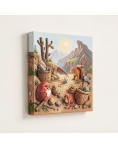 Ancient Earth Roamers Canvas Art (synthetic illustration; no displayed measurements)