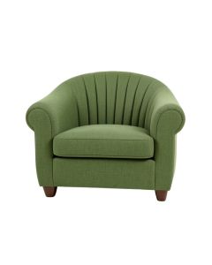 Willow Bend Upholstered Armchair - Green (synthetic illustration; no displayed measurements)