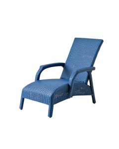 Aspen Branch Outdoor Lounge Chair - Blue (synthetic illustration; no displayed measurements)