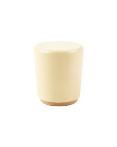 Dune Bend Cabinet Knob Without Packaging - Cream (synthetic illustration; no displayed measurements)