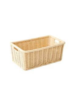 Summit Bridge Empty Storage Basket - Cream