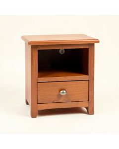 Pine Field Nightstand - Terracotta (synthetic illustration; no displayed measurements)