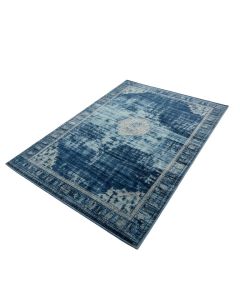 Socorro Ombre Blue Area Rug