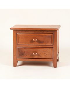 Hill Branch Nightstand - Terracotta (synthetic illustration; no displayed measurements)