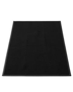 Flint Bluff Rectangular Outdoor Rug - Black (synthetic illustration; no displayed measurements)