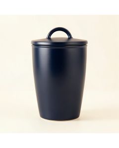 Maple Dale Storage Canister With Lid - Navy (synthetic illustration; no displayed measurements)