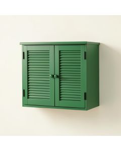 Maple Arc Wall-Mounted Laundry Cabinet (synthetic illustration; no displayed measurements)