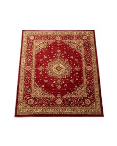 Aleydis Power Loom Red/Begie Rug