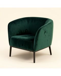 Eileen 28.35 '' Wide Velvet Papasan Chair (synthetic illustration; no displayed measurements)