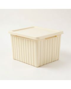 Maple Branch Closed Outdoor Storage Box - Cream (synthetic illustration; no displayed measurements)