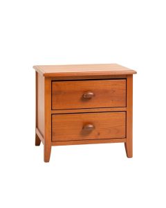 Olive Bluff Nightstand - Terracotta (synthetic illustration; no displayed measurements)