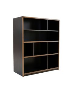 Spruce Bridge Freestanding Bookcase - Black (synthetic illustration; no displayed measurements)