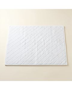 Glen Canyon Bath Mat - White (synthetic illustration; no displayed measurements)