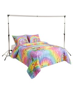 Pride Decorations Love Wins Celebration Tie Dye Backdrop Rainbow Colors Happiness Vintage (synthetic illustration; no displayed measurements)
