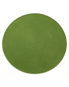 Fern Bluff Round Area Rug - Green (synthetic illustration; no displayed measurements)