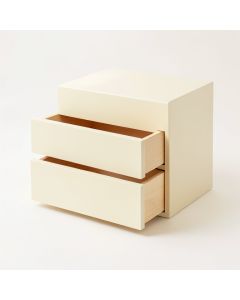 Fern Edge Under-Desk Drawer Unit - Cream (synthetic illustration; no displayed measurements)