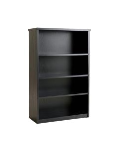 Bay Crest Freestanding Bookcase - Black (synthetic illustration; no displayed measurements)