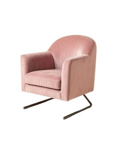 Accent Chair Living Room/Bed Room , Modern Leisure Chair Pink