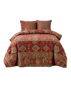 Shruthi Modern Southwestern Geo Duvet Cover Set (synthetic illustration; no displayed measurements)