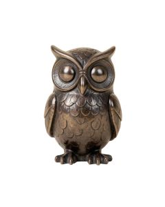 Belteau Owl Figurine (synthetic illustration; no displayed measurements)