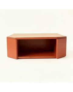 Slate Crossing Shoe Storage Bench - Terracotta (synthetic illustration; no displayed measurements)