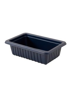 Maple Bridge Empty Railing Planter With Integral Brackets - Navy (synthetic illustration; no displayed measurements)