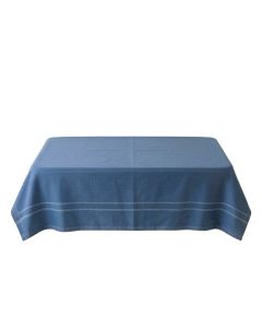 Cove Crest Flat Bed Sheet - Blue