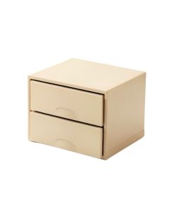 Brook Bridge Small-Parts Storage Drawer Cabinet - Beige (synthetic illustration; no displayed measurements)