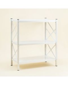 Field Branch Empty Seed-Starting Shelving Unit Without Lights - White (synthetic illustration; no displayed measurements)