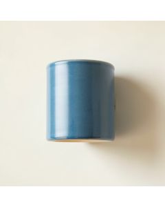 Flint Canyon Wall Sconce Mounted On A Plain Wall - Blue (synthetic illustration; no displayed measurements)