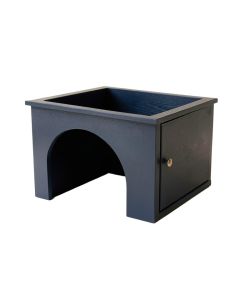 Cliff Dale Empty Furniture-Style Litter Enclosure - Navy