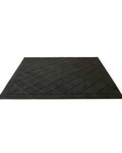 Willow Branch Rectangular Area Rug - Black (synthetic illustration; no displayed measurements)