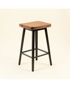 Aghcully Solid Wood Counter & Bar Stool (synthetic illustration; no displayed measurements)