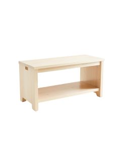 Reed Field Indoor Bench - Ivory (synthetic illustration; no displayed measurements)