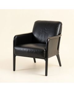 38.98 '' W Faux Leather Armchair (synthetic illustration; no displayed measurements)