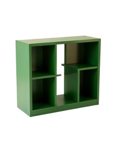 Summit Arc Desktop Shelving Unit (synthetic illustration; no displayed measurements)