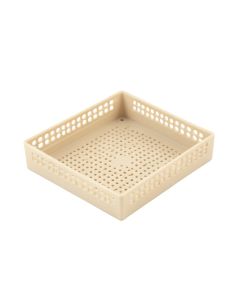 Vale Falls Empty Under-Desk Cable Tray - Beige (synthetic illustration; no displayed measurements)
