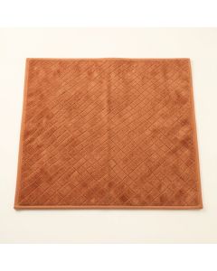 Cedar Bend Bath Mat - Terracotta (synthetic illustration; no displayed measurements)