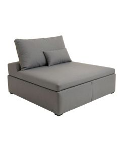 Pola 90 '' Velvet Square Arm Sleeper (synthetic illustration; no displayed measurements)