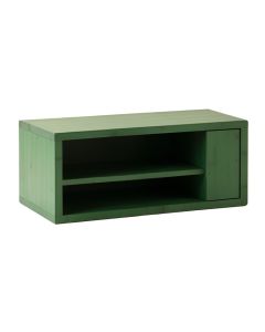 Bay Bluff Shoe Storage Bench - Green