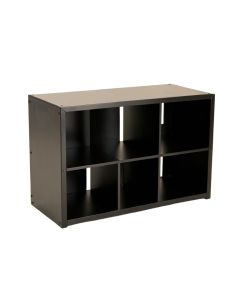 Summit Brook Desktop Shelving Unit - Black