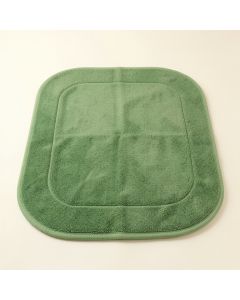 Clay Dale Bath Mat - Green (synthetic illustration; no displayed measurements)