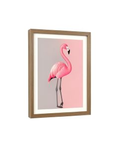 Flamingo Framed Graphic Art (synthetic illustration; no displayed measurements)