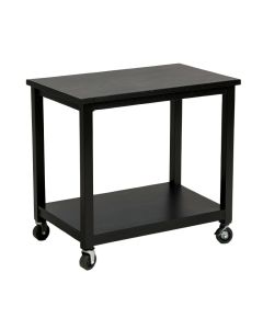 Cliff Bridge Empty Rolling Workshop Cart - Black (synthetic illustration; no displayed measurements)