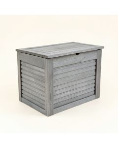 Linden Crossing Closed Outdoor Storage Box - Gray (synthetic illustration; no displayed measurements)