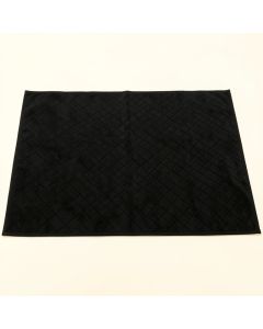 Lake Bluff Bath Mat - Black (synthetic illustration; no displayed measurements)