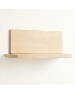 Aspen Bend Wall-Mounted Shelf - Beige (synthetic illustration; no displayed measurements)