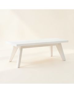 Flint Arc Indoor Bench (synthetic illustration; no displayed measurements)
